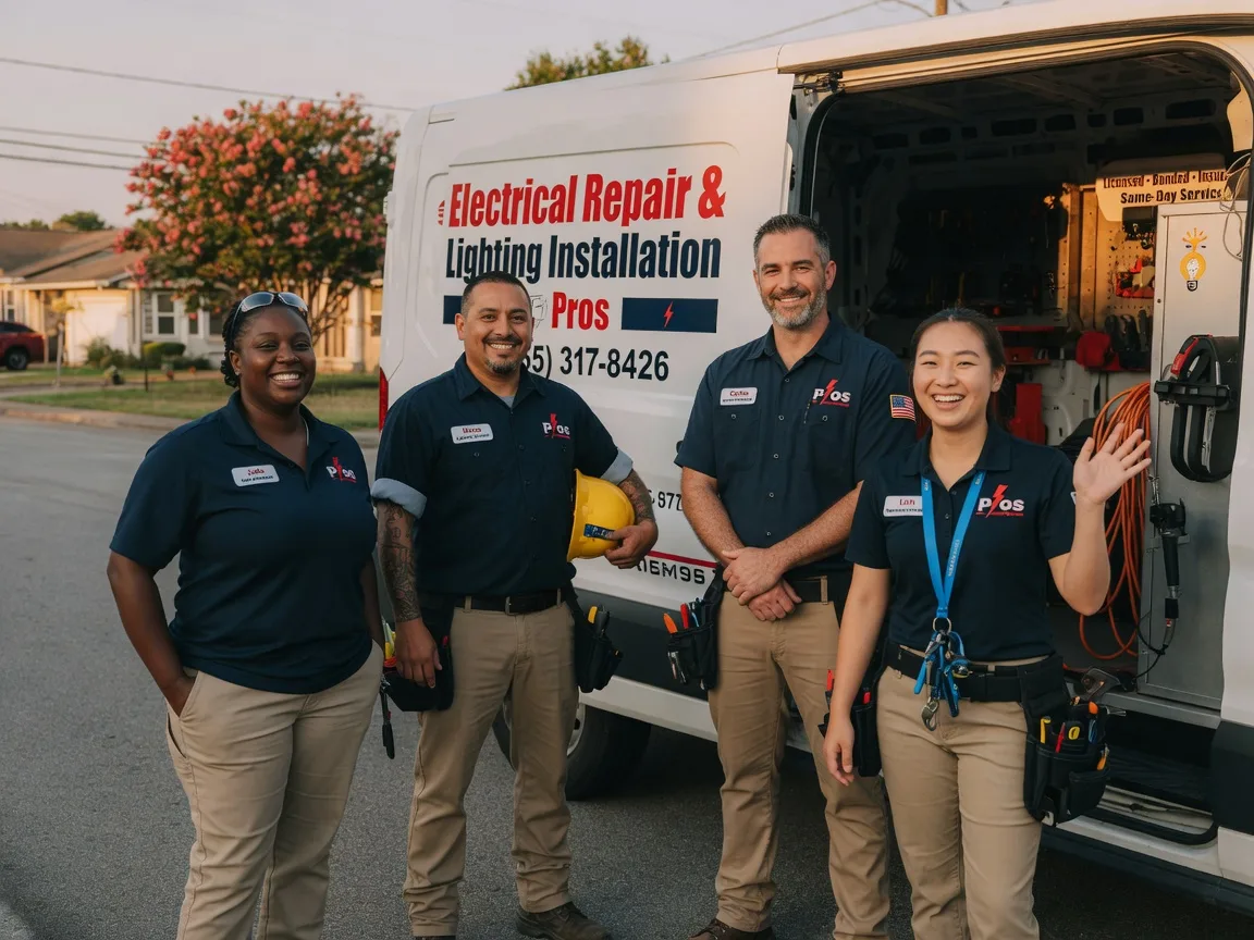 Licensed Electrician company in Ledbetter, TX